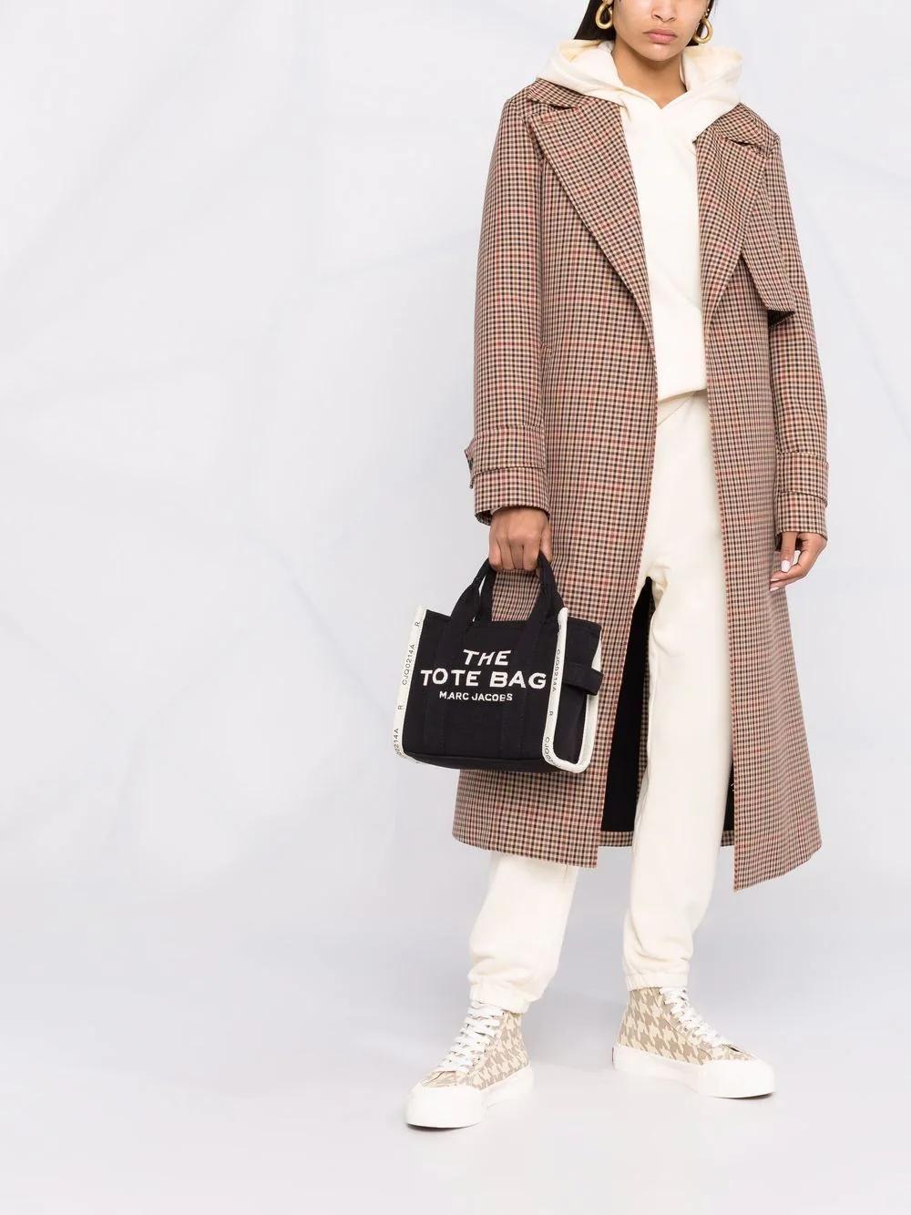 Bolso Marc Jacobs The Small Tote Bag Jacquard negr