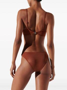 Braguita Bikini Karl Lagerfeld DNA Glam Cobre