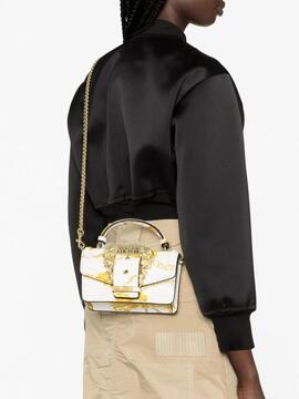 Bolso Versace Couture Negro y oro sketch chain saf