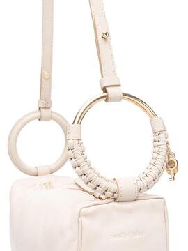 Bolso  See by Chloé Beige Bracelet Bag