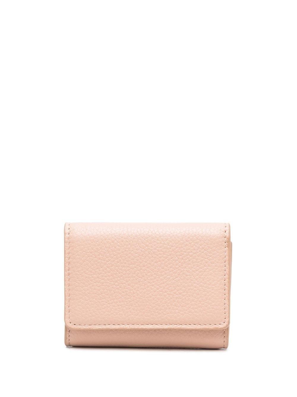 Cartera See by Chloé rosa compact wallet