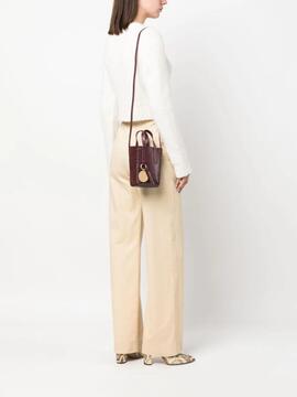 Bolso See by Chloé Violeta mini tote full violine