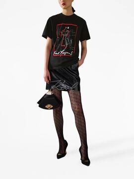Camiseta Karl Lagerfeld Negro Karl Series Tshirt