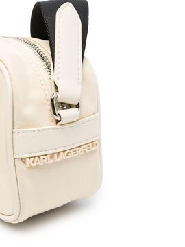 Bolso Karl Lagerfeld Beige k/ikonnik 2,0 Nylon Cam