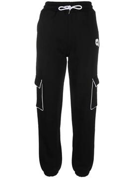 Pantalones Karl Lagerfeld Cargo Negro Ikonik 2.0 S