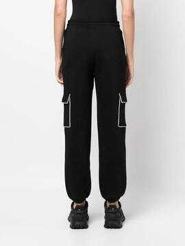 Pantalones Karl Lagerfeld Cargo Negro Ikonik 2.0 S