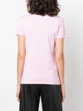 Camiseta Karl Lagerfeld Rosa Boucle Choupette Tshi