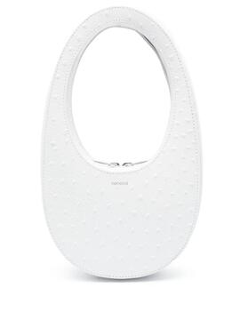 Bolso Coperni Blanco Ostrich - Effect mini Swipe B