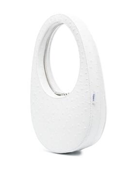 Bolso Coperni Blanco Ostrich - Effect mini Swipe B