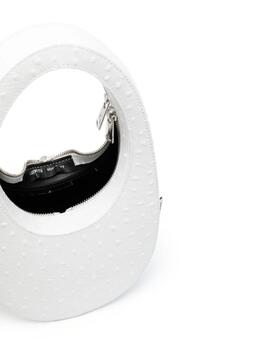 Bolso Coperni Blanco Ostrich - Effect mini Swipe B