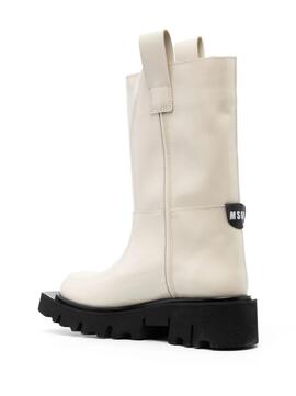 Botas MSGM blancas Stivale Donna