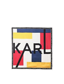 Pañuelo Karl Lagerfeld K/bauhaus de seda