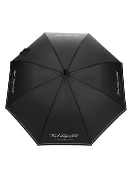 Paraguas Karl Lagerfeld Negro Hotel Large umbrella