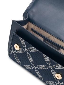 Bolso Michael Kors Azul Logo Shoulder