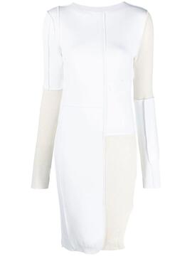 Vestido MM6 Blanco Midi Dress