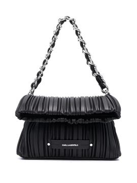 Bolso Karl Lagerfeld Negro K/Kushion Chain SM Fold