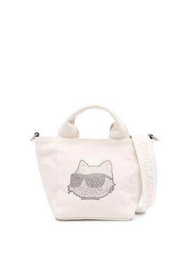 Bolso Karl Lagerfeld Beige K/ikonik 2.0 Choupette