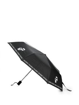 Paraguas Karl Lagerfeld negro K iKoniK 2.0 small u