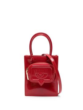 Bolso Chiara Ferragni Rojo Eyelike Pocket