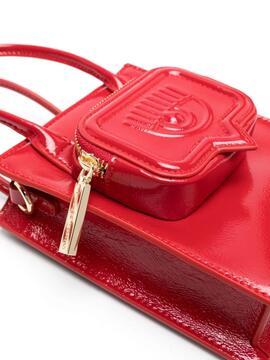 Bolso Chiara Ferragni Rojo Eyelike Pocket