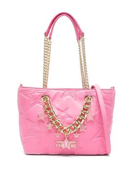 Bolso Versace Jeans Couture Rosa Stars Tote