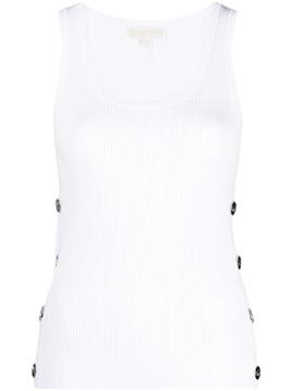 Camiseta corta Michael Kors Pullover Recycle blanc