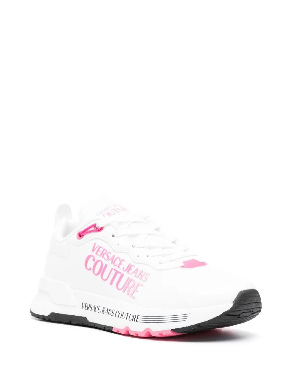 Sneaker Versace Jeans Couture Blanca Rose Gummy Dy
