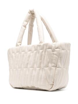 Bolso MSGM blanco tote with pouch