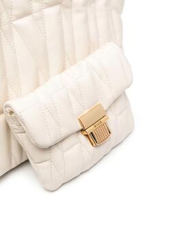Bolso MSGM blanco tote with pouch