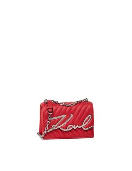 Bolso Karl Lagerfeld rojo K/signature Stitch Small