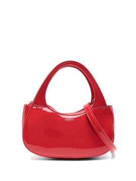 Bolso Coperni Patent Red Micro Baguette