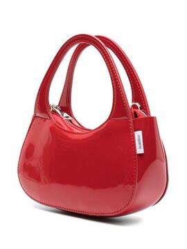 Bolso Coperni Patent Red Micro Baguette