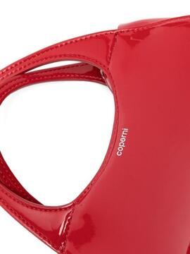 Bolso Coperni Patent Red Micro Baguette