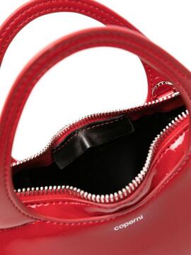 Bolso Coperni Patent Red Micro Baguette