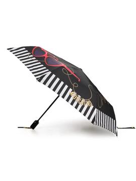 Paraguas Moschino Sunglasses A negro
