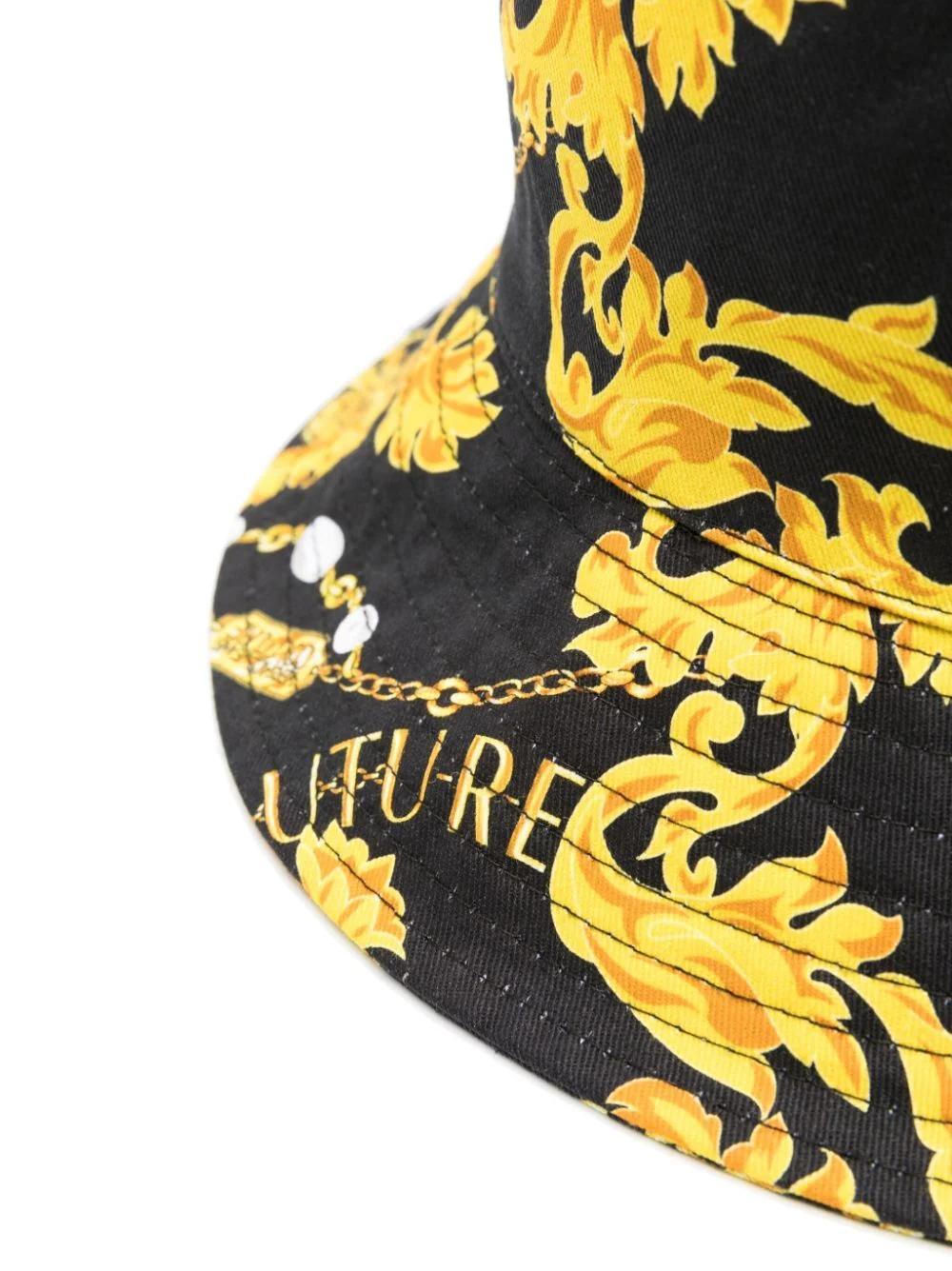 Gorro Versace Jeans Couture Bucket Hat Printed Cha