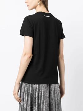 Camiseta Karl Lagerfeld Ikonik 2.0 Karl RS Negra