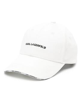 Gorra Karl Lagerfeld K/essential logo blanca