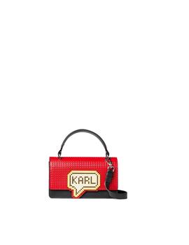 Bolso Karl Lagerfeld negro K/pixel Small Top Handle