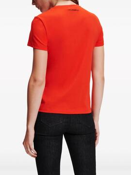Camiseta Karl Lagerfeld Ikonik Iny Rojo