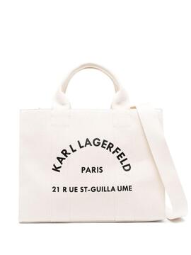 Bolso Karl Lagerfeld RSG Square Medium Tote Natura