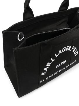 Bolso Karl Lagerfeld RSG Square Medium Tote Black