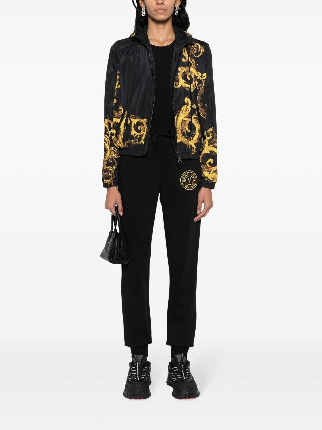 Bomber Versace Jeans Couture Placed Couture Negro