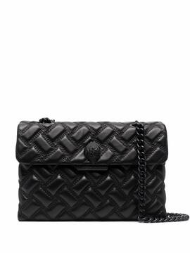 Bolso Kurt Geiger Kensington Drench Piel Negro