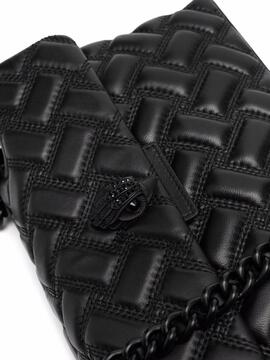 Bolso Kurt Geiger Kensington Drench Piel Negro