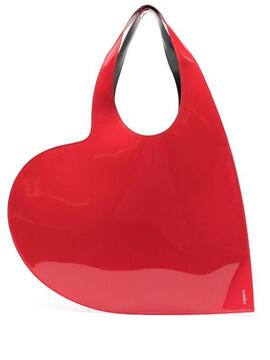 Bolso Coperni Patent Heart Tote Bag Rojo