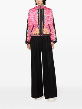 Bomber Versace Jeans Couture Heart Baroque Rosa