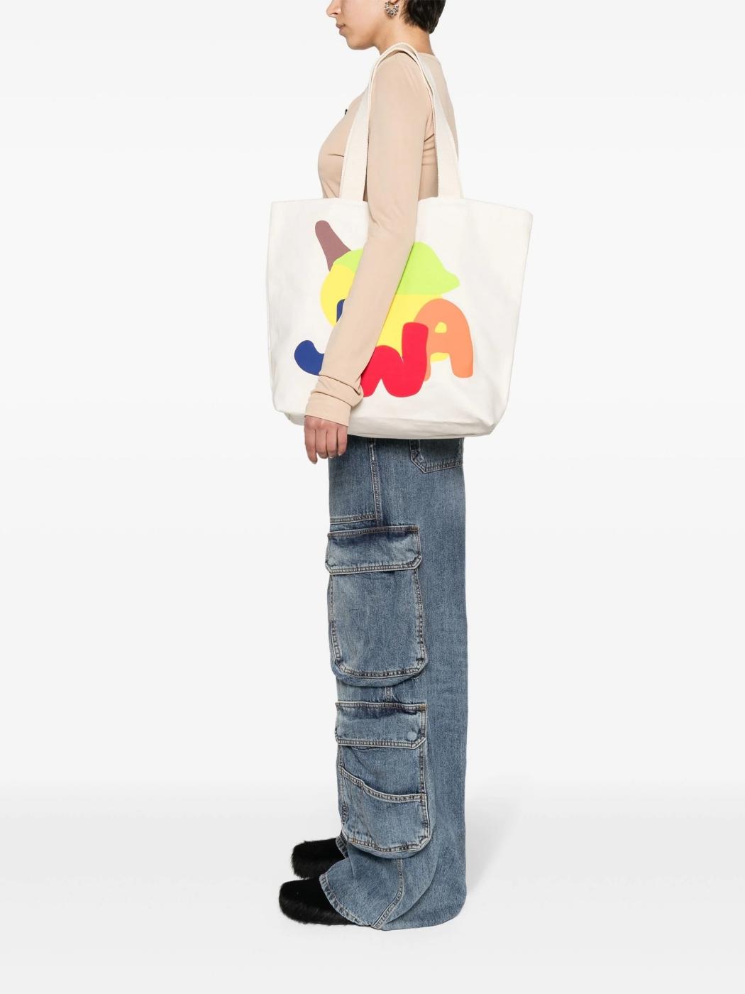 Bolso JW Anderson Canvas Tote Beige