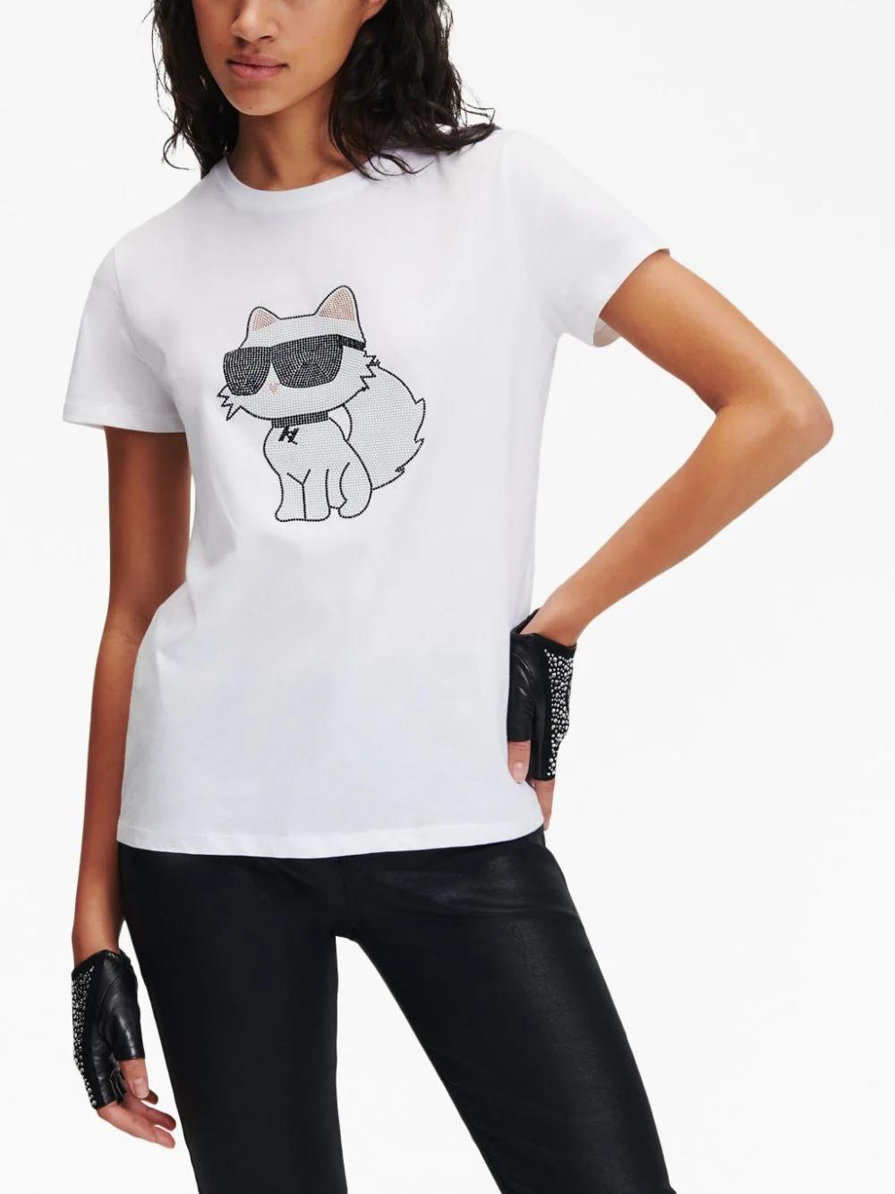 Camiseta Karl Lagerfeld Ikonik 2.0 Choupette RS