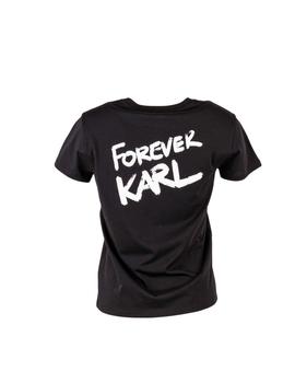 Camiseta Karl Lagerfeld negra Forever Tee